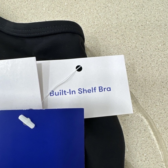 JoyLab Black active Dress built in bra & shorts size large - Picture 2 of 7